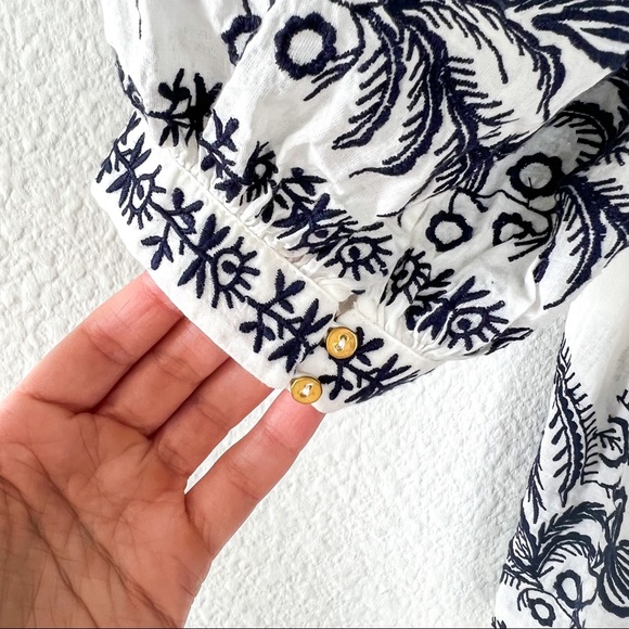 Ulla Johnson Blythe Embroidered Blouse - Picture 5 of 9